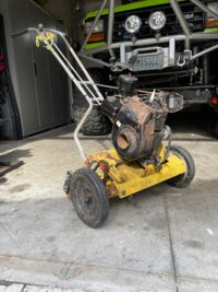 New Here - picked up an Eclipse gas reel mower - Lark & Rocket