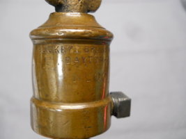 For Sale - RARE BUCKEYE BRASS No.00 LUBRICATOR - 1/4 NPT - TINY ONE HARD  TO FIND - USED BUT NOT ABUSED - NICE CONDITION